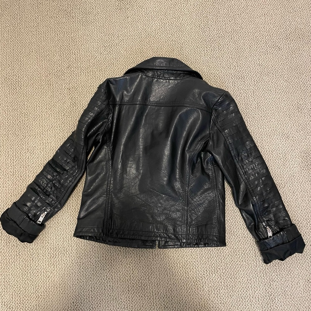 Leather jacket